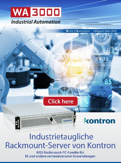 WA3000 Industrial Automation März 2024 - deutschsprachige Ausgabe