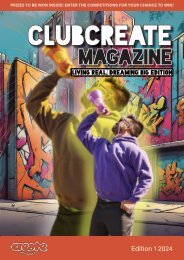 clubCREATE Magazine Edition 1 2024