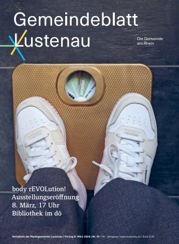 Gemeindeblatt Lustenau Nr. 10 | Freitag, 8. März 2024