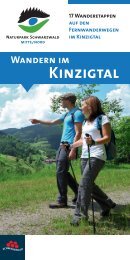 Wandern im Kinzigtal - Fernwanderwege