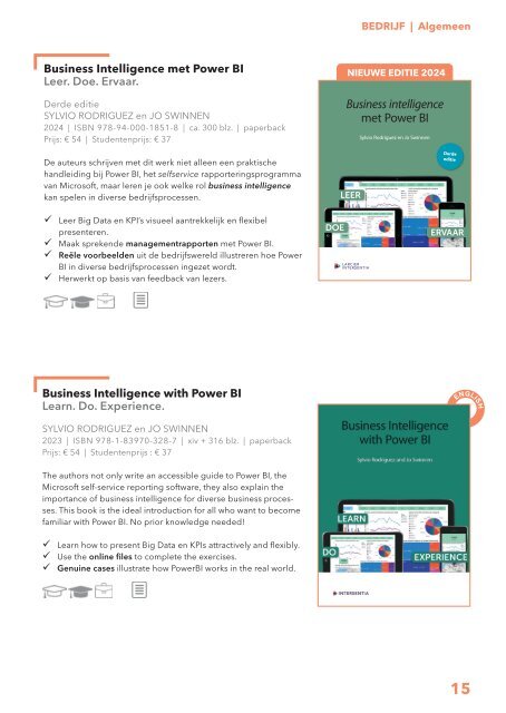 Catalogus hoger onderwijs 2024-2025 | Larcier-Intersentia