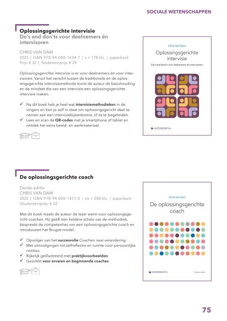 Catalogus hoger onderwijs 2024-2025 | Larcier-Intersentia