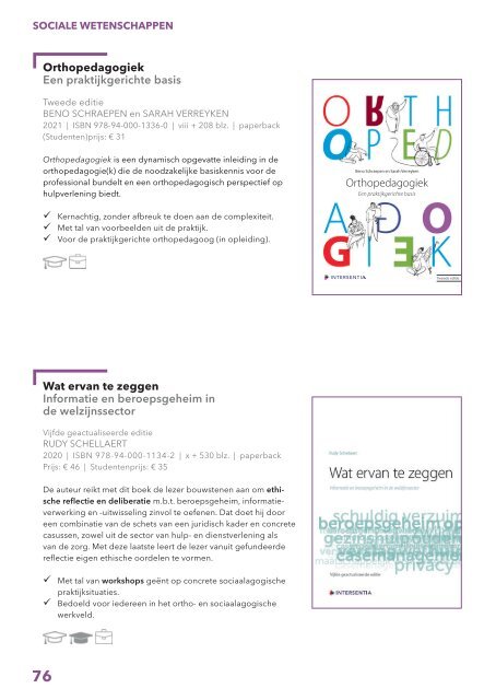 Catalogus hoger onderwijs 2024-2025 | Larcier-Intersentia