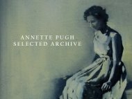 Annette Pugh - Selected Archive
