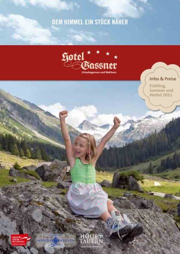 PRElSE SOMMER 2011 - Hotel Gassner