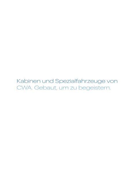 CWA Pendelbahnkabinen, Standseilbahnfahrzeuge und Specials [DE]