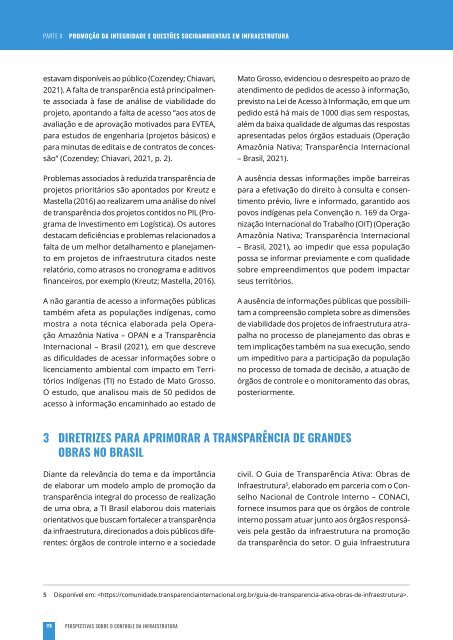 Perspectivas Sobre o Controle da Infraestrutura - Livro Digital