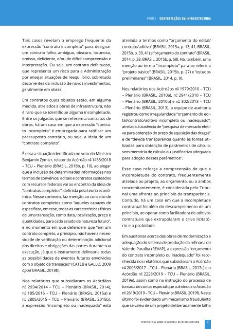 Perspectivas Sobre o Controle da Infraestrutura - Livro Digital