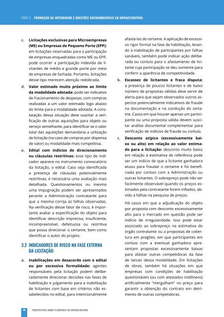 Perspectivas Sobre o Controle da Infraestrutura - Livro Digital