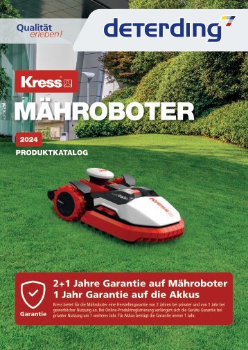 KRESS Mähroboter bei Deterding