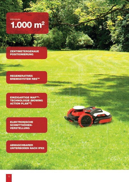 KRESS Mähroboter bei Deterding