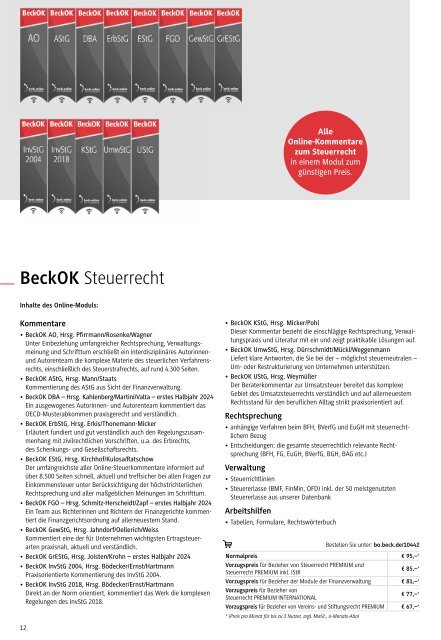 BeckOK Steuerrecht