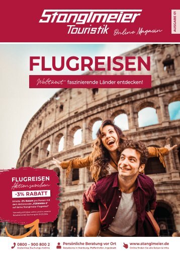 Flugreisen Online Magazin Ausgabe 1