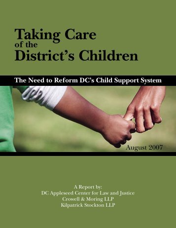 Taking Care of the District's Children - DC Appleseed