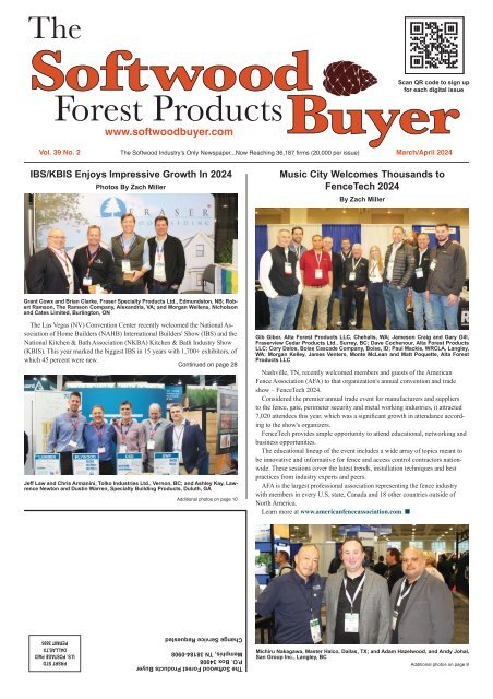 The Softwood Forest Products Buyer - March/April 2024