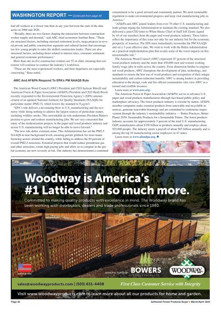 The Softwood Forest Products Buyer - March/April 2024