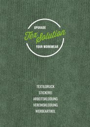 tex-solution Katalog 2024 - diverse Textilien