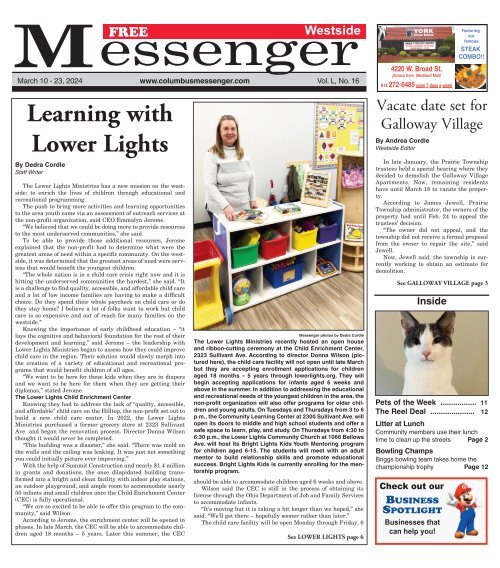 Westside Messenger - March 10th, 2024