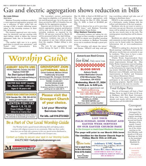 Groveport Messenger - March 10th, 2024