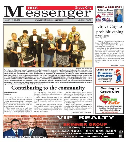 Grove City Messenger - March 10th, 2024