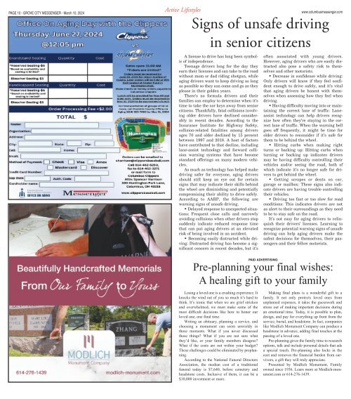 Grove City Messenger - March 10th, 2024