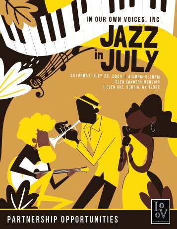  Jazz In July 2024 Donation Booklet