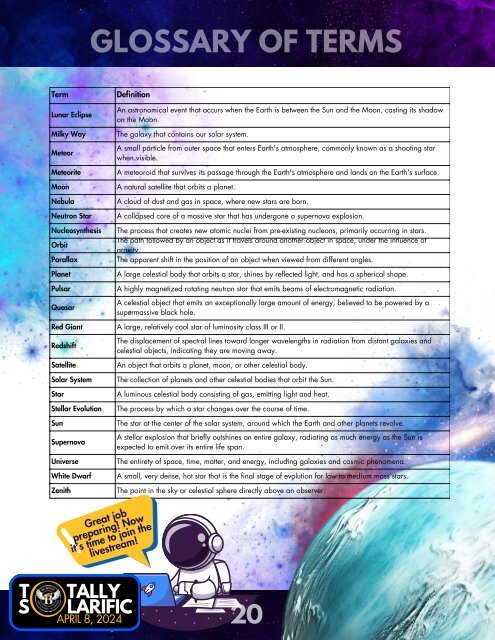 BAA Solar Day Guide Version 2.0