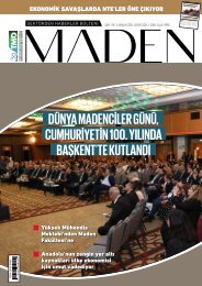 TMD MADEN SEKTÖRDEN HABERLER BÜLTENİ 4 ARALIK ÖZEL SAYISI (2023)