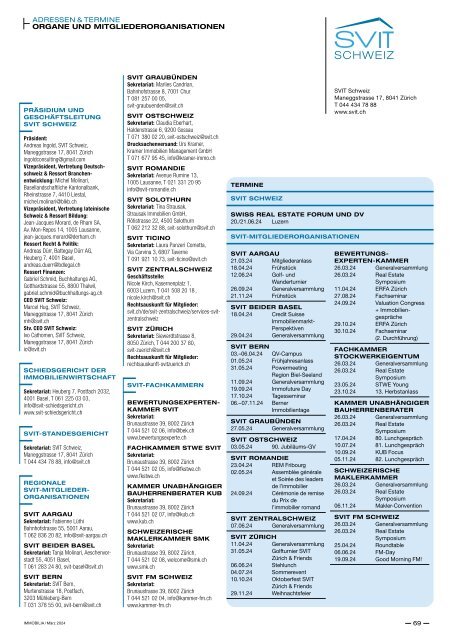 immobilia 2024/03 - SVIT