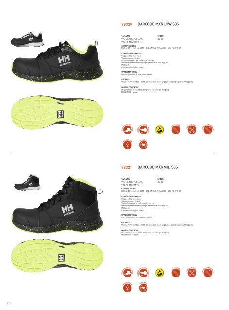 2024 Helly Hansen Workwear Footwear Catalogue Dutch