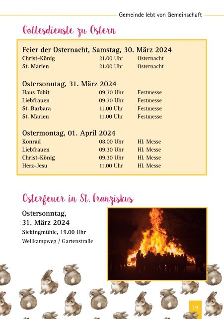 Ostern in St. Franziskus Marl 2024