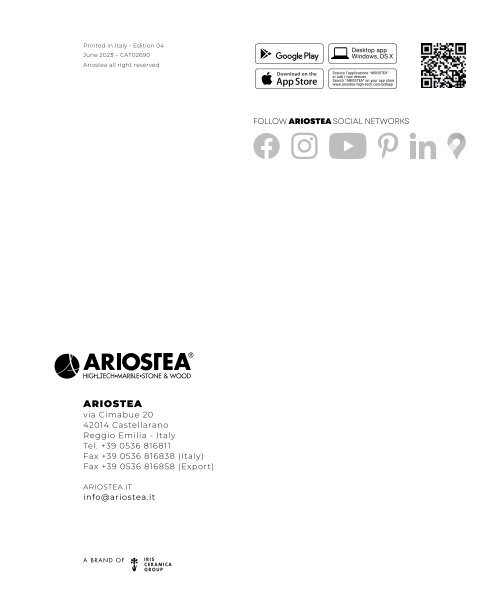 katalog ARIOSTEA kolekcja Full Body
