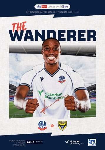 Bolton Wanderers vs Oxford United