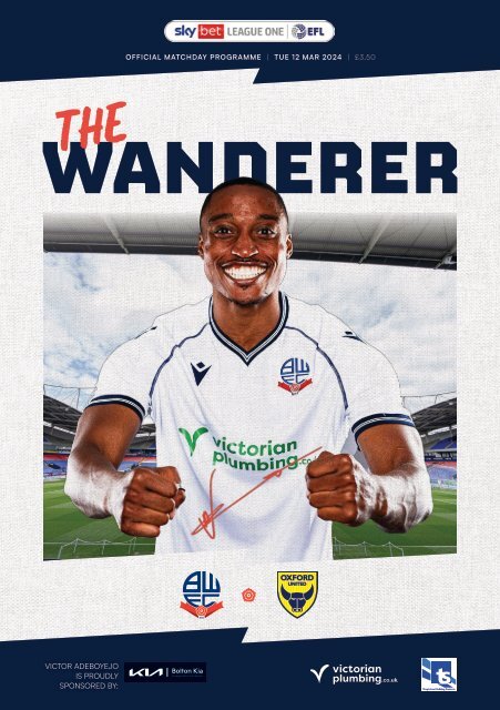 Bolton Wanderers vs Oxford United
