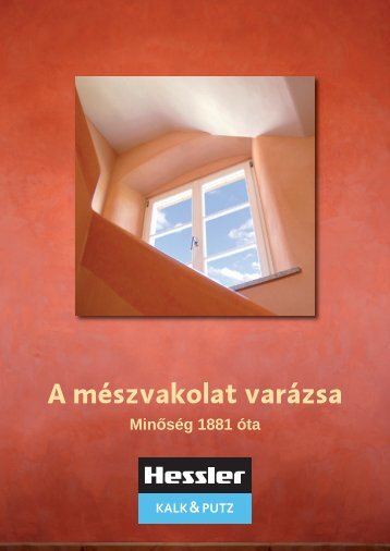 Hessler Kalk - A Mészvakolati rendszer