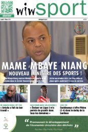 Journal wiwsport n367 - 11 mars 2024