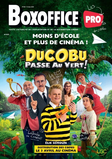 Boxoffice Pro n°464 – 13 mars 2024