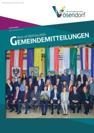 Gemeindemitteilungen Best-of 2020 bis 2024