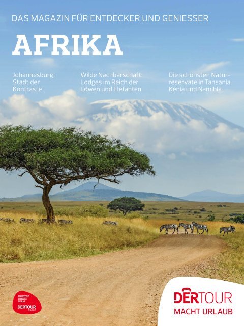 DERTOUR Magazin Afrika 2024