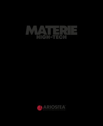katalog ARIOSTEA Materie High Tech
