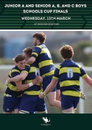 Schools Finals Programme March 13