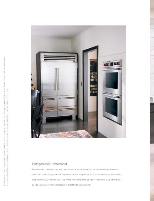 SubZeroWolf Full Product Line Brochure May 2018_Espanol_LOW