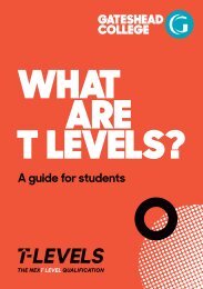 T Level Guide for Students