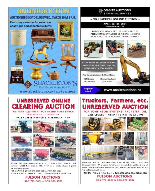 Woodbridge Advertiser/AuctionsOntario.ca - 2024-03-12