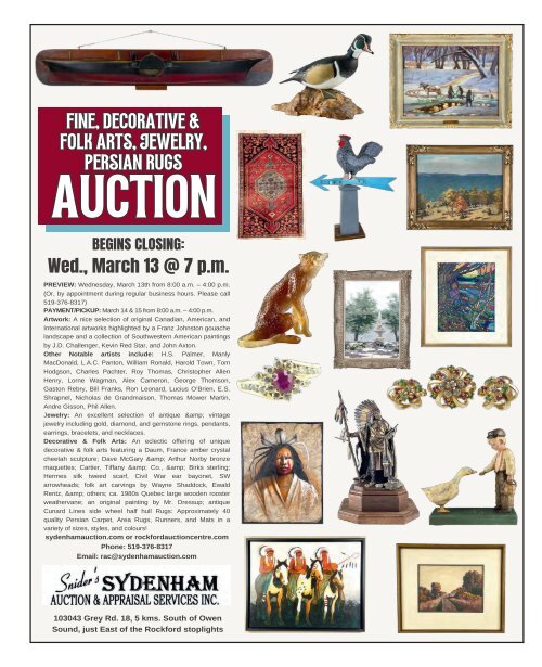 Woodbridge Advertiser/AuctionsOntario.ca - 2024-03-12