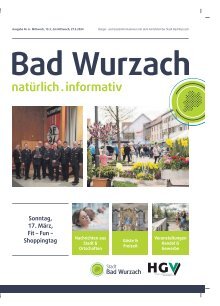 13.03.2024 Bürger- und Gästeinformation Bad Wurzach