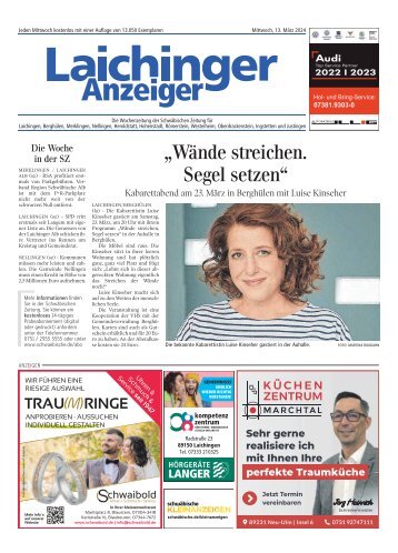13.03.2024 Laichinger Anzeiger