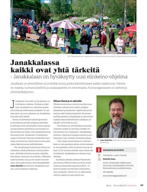 Mestari & kisälli Janakkala 2024