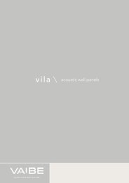 VILA wall panels brochure