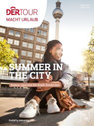 DERTOUR Summer in the City 2024